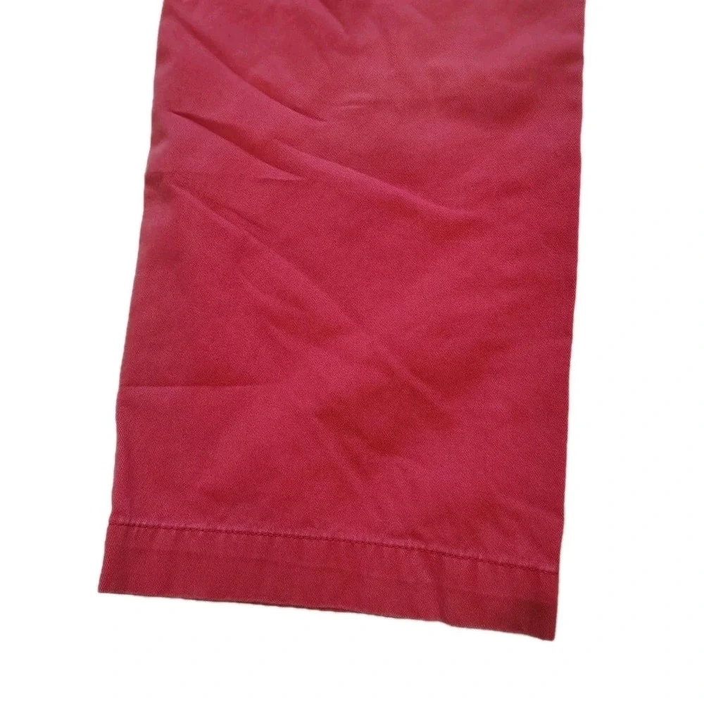 Banana Republic Pants Mens 38x32 Aiden Chino‎ Fit Salmon Pink Cotton A4